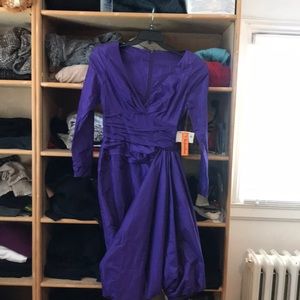 Vintage 100% silk dress